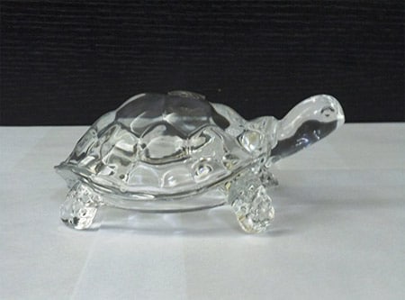feng shui glass turtle