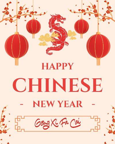 Gong Xi Fa Cai 2024 - Happy CNY of the Dragon